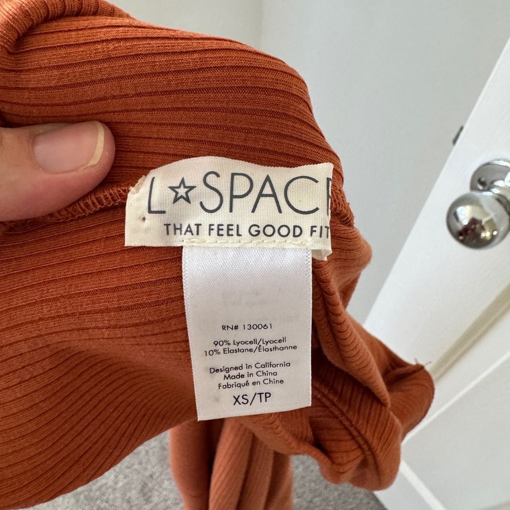 L*Space Rust Maxi Dress